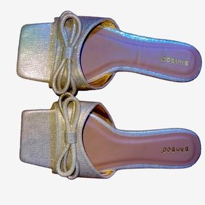 Women’s Gold Sandals Size 10